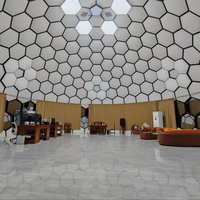 Dôme igloo en verre transparent PVC personnalisable Jieol, tente de fête imperméable quatre saisons 6m pour événements extérieurs, hôtel, maison
