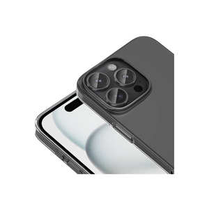 Étui transparent en silicone premium ATA Droga pour Apple pour iPhone 16 Pro, coque de protection antichoc avec logo personnalisé pour le modèle 14 Plus - Product Image 2