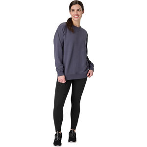 Sweat-shirt pour femme, léger, toucher doux, col rond décontracté, chic minimaliste, à porter au quotidien, tons neutres, basique - Product Image 5