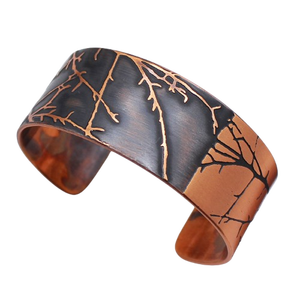 Janvier Russie, Canada nouvel an lunaire violet bracelet bijoux ensemble 2025 américain Rectangle manchette noël hommes bijoux en laiton - Product Image 6