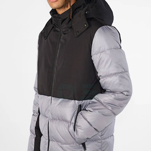 แจ็กเก็ตปลาปักเป้าแบบบล็อกสีสำหรับฤดูหนาวสไตล์ไฮสตรีทผลิตจากปากีสถาน - Product Image 1