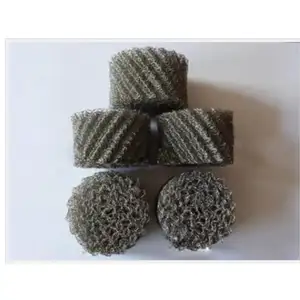 Esportazione di vendita in acciaio inox a maglia di rete metallica in tessuto di garza strutturata per imballaggio per colonna di distillazione dall'India