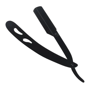 Manche en bois rouge coiffure barbier barbe rasage rasoirs en acier inoxydable lame tranchante rasoir de sécurité pour le corps et le bikini - Product Image 5