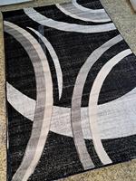 Tapis Afrika Modern Jakarlı Dokuma Polipropilen Türk Halıları Makine Yapımı Soyut Desenli Yüksek Kaliteli Jüt Tabanlı