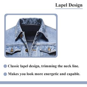 High Quality Men <b>Denim</b> <b>Jacket</b> Distressed Streetwear Custom Available 100% Cotton <b>denim</b> <b>jacket</b> for men - Product Image 4