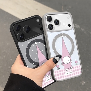 Nueva Funda Magnética Blanca para Teléfono con Diseño de Animales para Sublimación, Compatible con 17 Pro/Pro Max, Diseño de TPU Suave, Unisex - Product Image 2