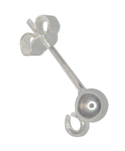 Componentes para encontrar joyas de plata de la mejor calidad, lazo abierto, ajuste de gancho para la oreja de 6mm en plata de ley, fabricado por el mejor proveedor - Product Image 3