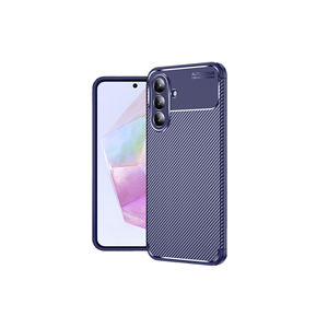 Funda de Silicona Mate Azul Marino de Lujo ASMA Antihuellas y Antigolpes para Samsung Galaxy A53, Compatible con el Modelo Blackshark A56 - Product Image 1