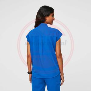 ชุดสครับโพลีเอสเตอร์สำหรับโรงพยาบาลสำหรับผู้หญิงชุดสครับสำหรับใช้ทางการแพทย์ - Product Image 4