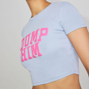 Nouveau stock en vente en ligne haut court design pour femme nouveau dernier style haut court pas cher personnalisé pour femme - Product Image 4