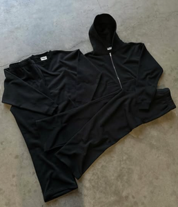 Venta al por mayor diseños únicos muestra gratis peso pesado 450gsm 500gsm 600gsm personalizado pulóver sudaderas con capucha y sudaderas 100% algodón polar - Product Image 5