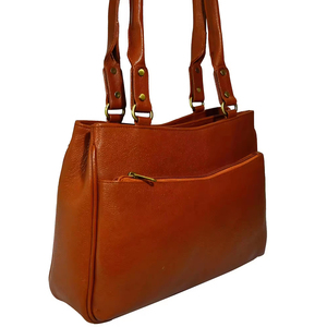Bolso de Mano de Cuero para Mujer, Diseño de Lujo, Estilo Elegante, Informal, para Uso Diario, Ligero, con Cierre de Cremallera - Product Image 2