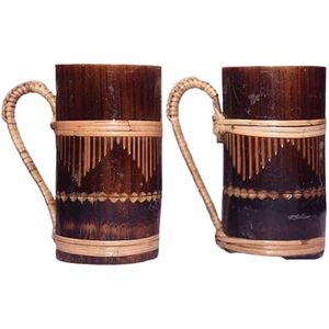 Mug en bois d'érable poli fait main, écologique, épais, durable, longue durée de vie, forme moderne et unique, logo personnalisé, pour boissons chaudes - Product Image 1