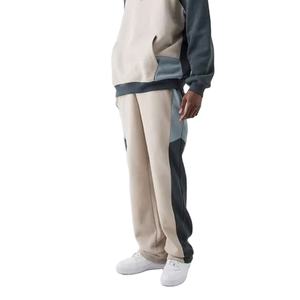 Conjunto de pantalones de chándal con capucha de gran tamaño personalizado para hombre con mangas raglán, ropa de calle con hombros caídos, chándal para invierno - Product Image 4