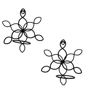 Juego único de la más alta calidad, 2 candelabros de pared de hierro, candelabros de Metal para decoración de pared, diseño moderno para Pascua Navidad - Product Image 5