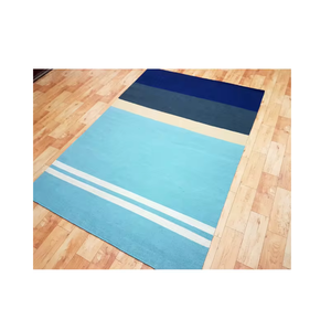 Disfrute de la comodidad lujosa de alta calidad con alfombras de lana adornadas con finos detalles bordados para cualquier habitación, alfombras de lana a la venta - Product Image 5