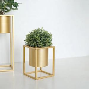 Étagère de jardin à logo personnalisable pour jardinière de fleurs ensemble de support d'angle pour pot support de plante rectangulaire en métal - Product Image 2