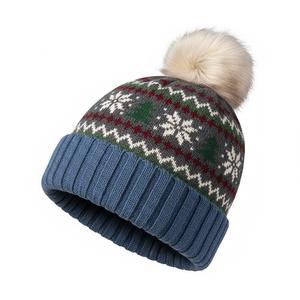 Bonnet d'hiver personnalisé en tricot jacquard, couleur unie, unisexe, chaud, style Rasta, pour homme, plage, affaires, 100% jacquard 2026 - Product Image 4