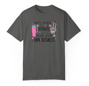 เสื้อยืดแขนสั้นคอกลมผ้าคอตตอน100% ใส่สบายเสื้อยืด180-200 GSM - Product Image 6