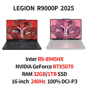 L e n o V o L e g i o n R9000P AMD, ordenador portátil para juegos de ordenador portátil, de 16 pulgadas, 2,5 K, 240Hz, GB, 32GB, 1TB, Ge Force RTX5070 - Product Image 3