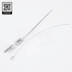 ท่อดูดและฉีดล้างเลมเปิร์ตแบบพรีเมียม 190 มม. - ท่อสแตนเลสเกรดผ่าตัดสำหรับหู อุปกรณ์หู คอ จมูก ระดับมืออาชีพ - Product Image 4