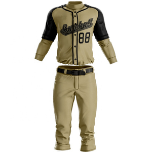 Nouvelle conception 2022, uniforme de baseball personnalisé avec logo imprimé, vêtements de sport de haute qualité, respirant, antibactérien, séchage rapide, taille plus, meilleur choix - Product Image 1