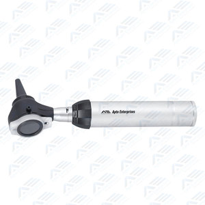 Otoscopio Manual de Acero Inoxidable con Luz LED, Aumento 3X, Espéculos Desechables, Estuche de Transporte, para Estudiantes de Medicina - Product Image 5