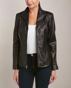 Chaquetas de Invierno de Piel de Oveja Genuina para Mujer, Chaqueta de Cuero de Moda, Chaqueta de Cuero Transpirable de Lona para Mujer, Gran Venta de Invierno - Product Image 4