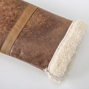 แจ็คเก็ตไบค์เกอร์ผู้ชายแบบดั้งเดิม คอตั้ง ซิปปิด กระเป๋าใช้งานได้จริง สีสั่งทำได้ สไตล์ไฮสตรีท สำหรับฤดูหนาว ทรงปกติ - Product Image 2