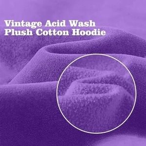 Service OEM prix de gros hommes pierre acide lavage vintage soleil fané personnalisé imprimé broderie sweats à capuche pour hommes - Product Image 5
