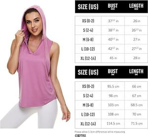 Sudaderas con capucha de gimnasio de alta calidad personalizadas OEM para damas Diseño de bloques de color con cuello con capucha para invierno y verano - Product Image 5