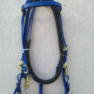Brida de pvc para caballos, cerrojo de plástico con controlador ligero, todos los colores, hecho de temporada, precio barato, muestra gratis - Product Image 2