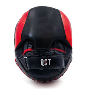 QST Design ergonomique Punch Focus Pads en cuir véritable pour l'entraînement au kickboxing et les coussinets d'entraînement Personnaliser le service OEM - Product Image 4