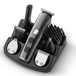 Machine à raser à prix avantageux, rasoir électrique pour hommes, tondeuse à barbe rechargeable, portable, étanche, facile à utiliser, pour une toilettage quotidien soigné - Product Image 1