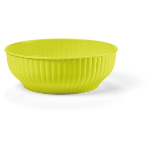 Veca Plastic Salad Bowl 24cm Ribbed BLIM Assorted IN002 0240AT C01CA Salad <b>Tools</b> - Product Image 4