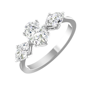 แหวนเพชรทรงกลมแบบ Halo ทอง 14K แท้ น้ำหนัก 3.4 กะรัต สำหรับผู้หญิง ของขวัญสำหรับงานหมั้นและงานแต่งงาน - Product Image 3