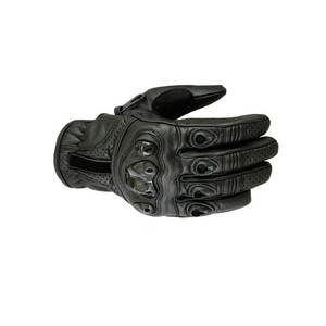 Gants de course de moto personnalisables pour hommes Gants d'équitation en cuir coupe-vent avec logo pour le cyclisme et la course en plein air - Product Image 4