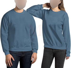 Nueva Sudadera Unisex 100% Algodón para Invierno, Diseño Personalizado 2024, Bordado Sólido, Tinte Liso, Talla XL - Product Image 6