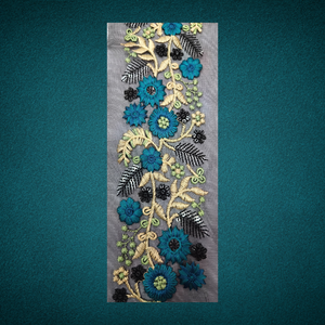 Lujoso diseñador Floral encaje Trim High-End moda Nupcial desgaste elegante intrincado patrones ropa bodas también grandes bolsos - Product Image 3