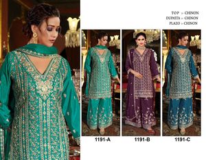 Salwar Kameez de qualité supérieure pour femme, haut long élégant avec dupatta brodé, disponible au prix d'exportation - Product Image 5