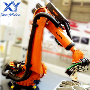 Robot de manutention d'automatisation industrielle <span class=keywords><strong>KUKA</strong></span> <span class=keywords><strong>Kr210</strong></span> R2700-2, entraînement servo-électrique PLC pour les tâches lourdes, palettisation, chargement/déchargement - Product Image 3