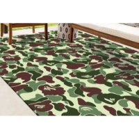 Teppich mit abstraktem Muster: Moderne Dekoration für Zuhause & Salon, Chenille-Teppich