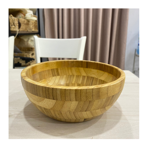 Vietnam <b>Bamboo</b> <b>Bowl</b> Manufacturer Providing Premium Dining Ware for Salad Fruit Rice Serving with Global Export and Wholesale - Product Image 2