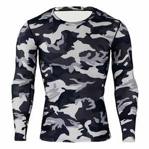 Rashguard ชุดกีฬาทางน้ำแขนยาวสำหรับผู้ชาย,ชุดป้องกันผื่นแห้งเร็วแบบกำหนดเอง - Product Image 3