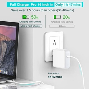 库存商品<span class=keywords><strong>C</strong></span>型至<span class=keywords><strong>USB</strong></span> <span class=keywords><strong>C</strong></span>电缆PD61w笔记本电脑快速充电充电器 - Product Image 5
