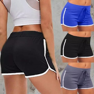 Femmes taille haute Yoga vêtements de sport Shorts respirant Push-up Scrunch pantalon Booty Leggings Fitness Gym course Shorts pour femmes - Product Image 3