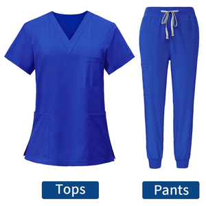 Uniformes Médicos de Lona Cómodos para Mujer, Color Personalizado, para Uso en Hospitales y Clínicas Veterinarias - Product Image 5