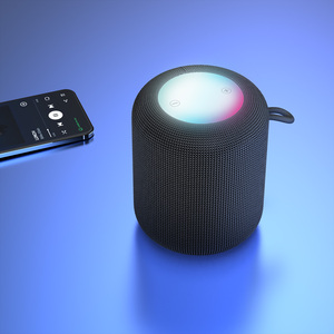 Digitalome SPA-113 5W <b>Portable</b> for Bluetooth <b>Speaker</b> Black <b>with</b> RGB LED Lighting and Battery Operated <b>Microphone</b> for Home Use - Product Image 4