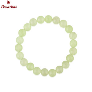 Perles de quartz gris à facettes de 8mm en argent sterling naturel Bracelet en pierre semi-précieuse de style classique de conception professionnelle pour bijoux - Product Image 5