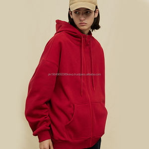 Sudaderas con Capucha para Hombre, de Alta Calidad, con Cierre, Gruesas, 360 g/m², Estilo Urbano, 100% Algodón, con Cierre y Logotipo Impreso para Personalizar - Product Image 2